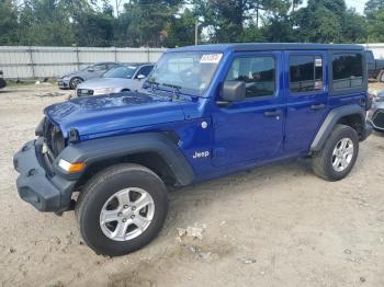  Salvage Jeep Wrangler