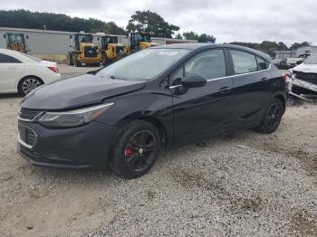  Salvage Chevrolet Cruze