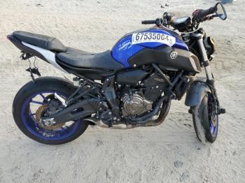  Salvage Yamaha Mt07