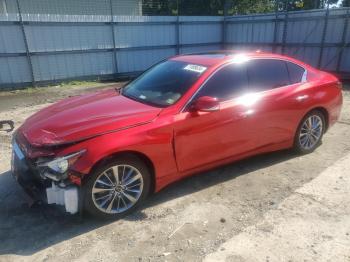  Salvage INFINITI Q50