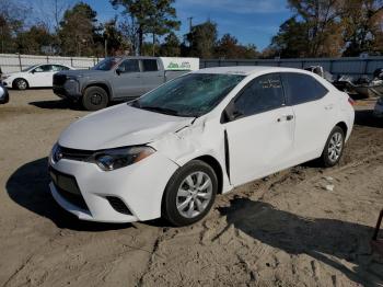  Salvage Toyota Corolla