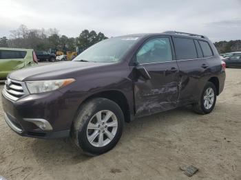  Salvage Toyota Highlander