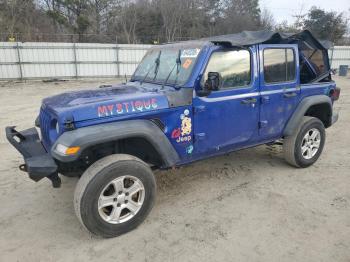  Salvage Jeep Wrangler