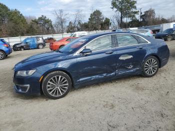  Salvage Lincoln MKZ