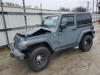  Salvage Jeep Wrangler