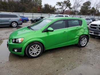  Salvage Chevrolet Sonic