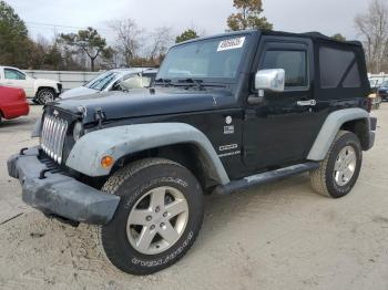  Salvage Jeep Wrangler