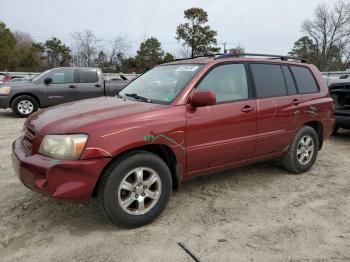  Salvage Toyota Highlander