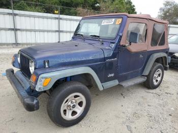  Salvage Jeep Wrangler