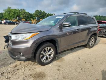  Salvage Toyota Highlander