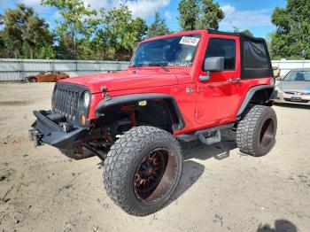  Salvage Jeep Wrangler