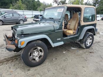  Salvage Jeep Wrangler