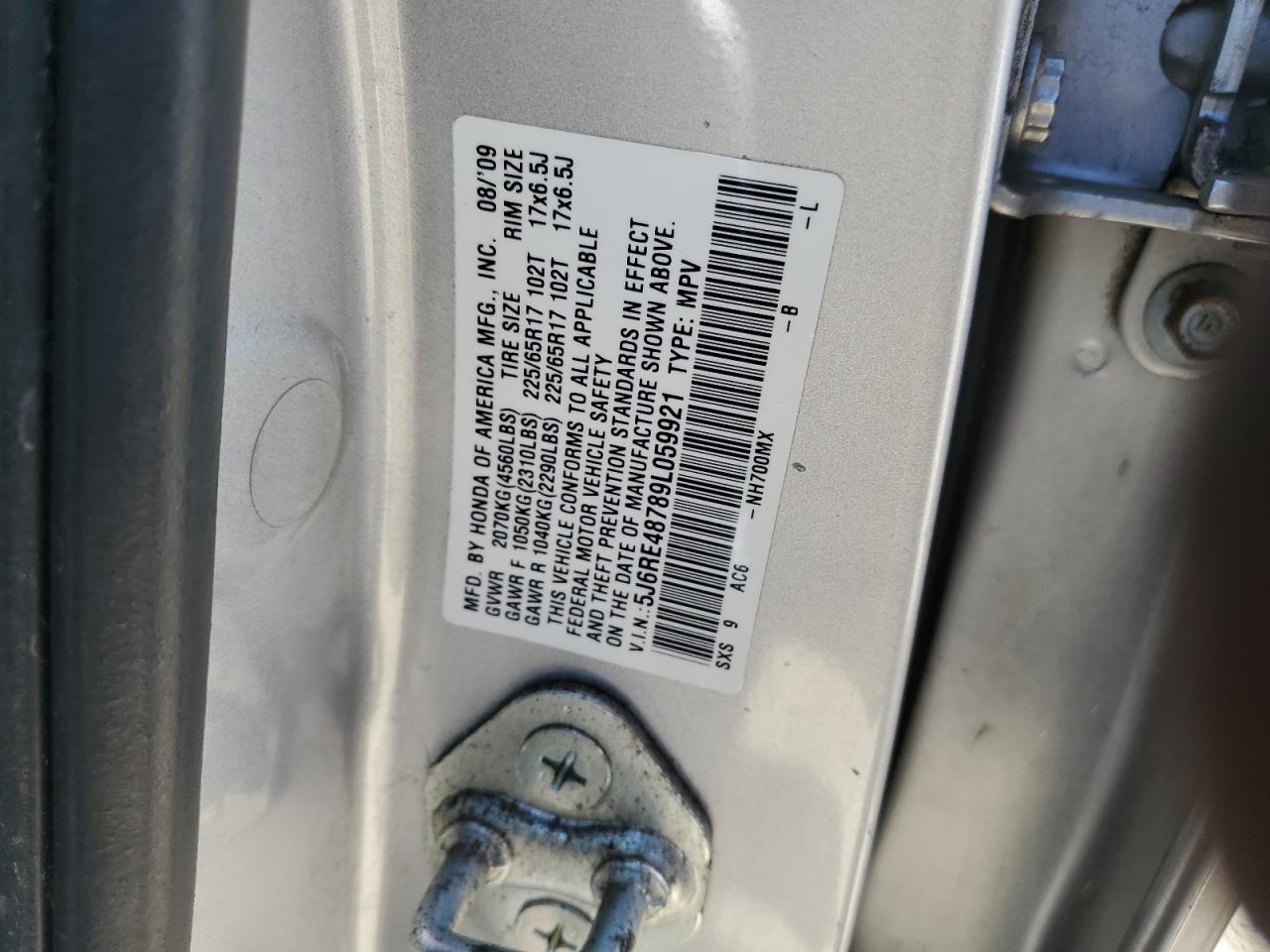 Honda Crv Exl Image 8