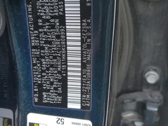 Toyota Camry L Image 8