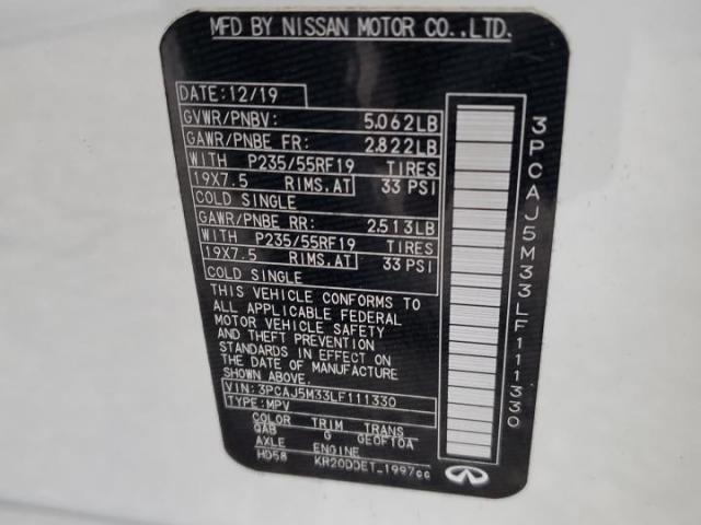 INFINITI Qx Pure Image 9