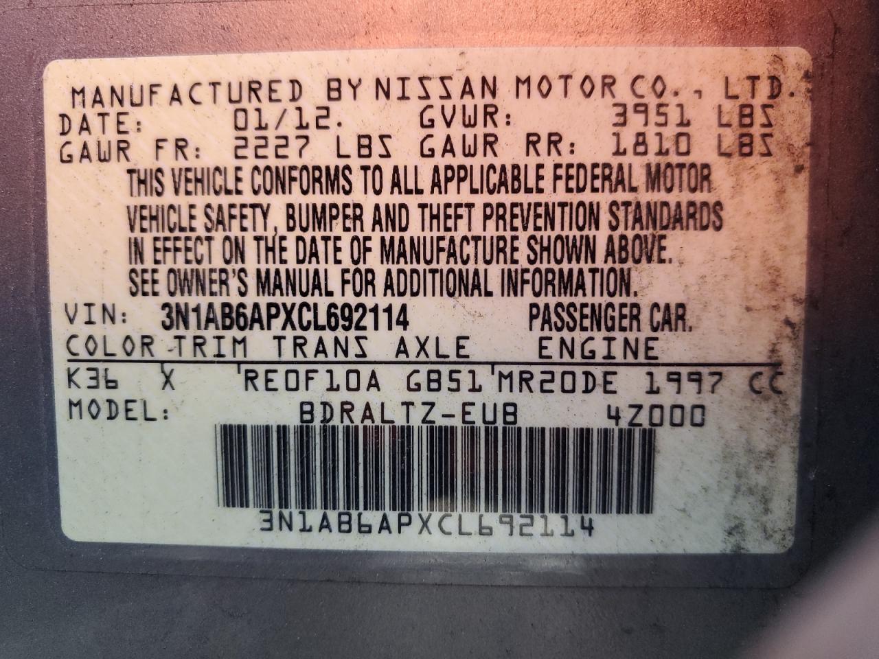 Nissan Sentra 2.0 Image 10