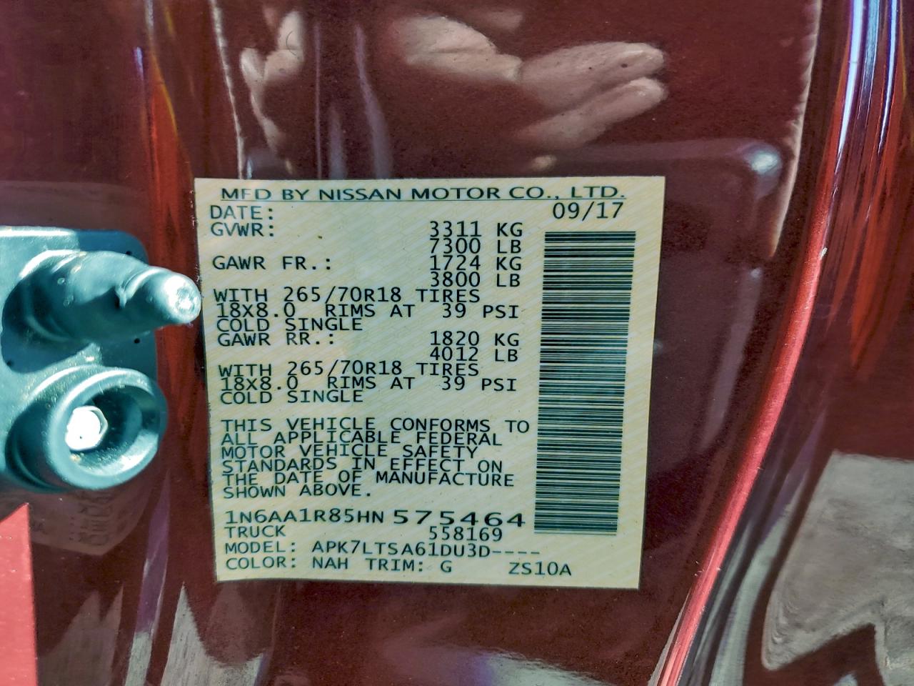 Nissan Titan S Image 2