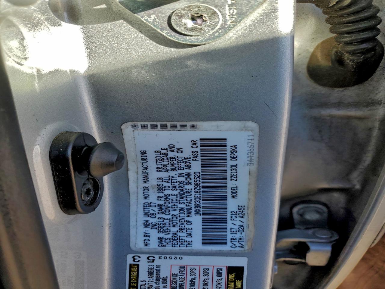 Toyota Corolla Ce Image 2