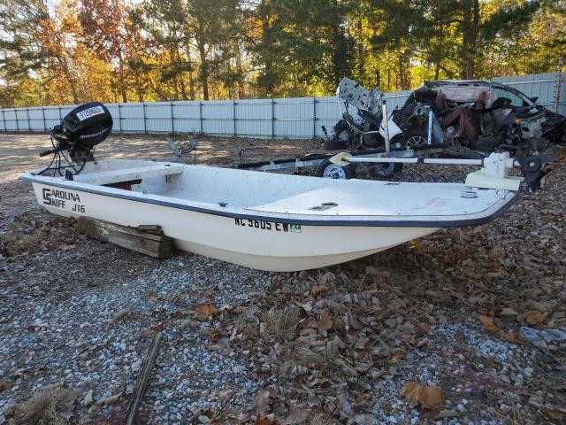  Salvage Carolina Skiff Boat