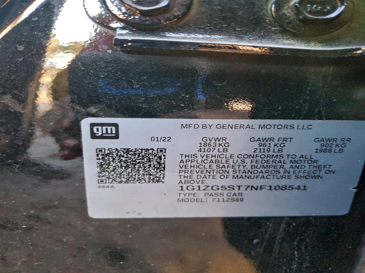 Chevrolet Malibu Rs Image 6