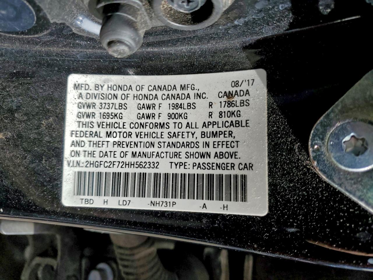 Honda Civic Ex Image 8