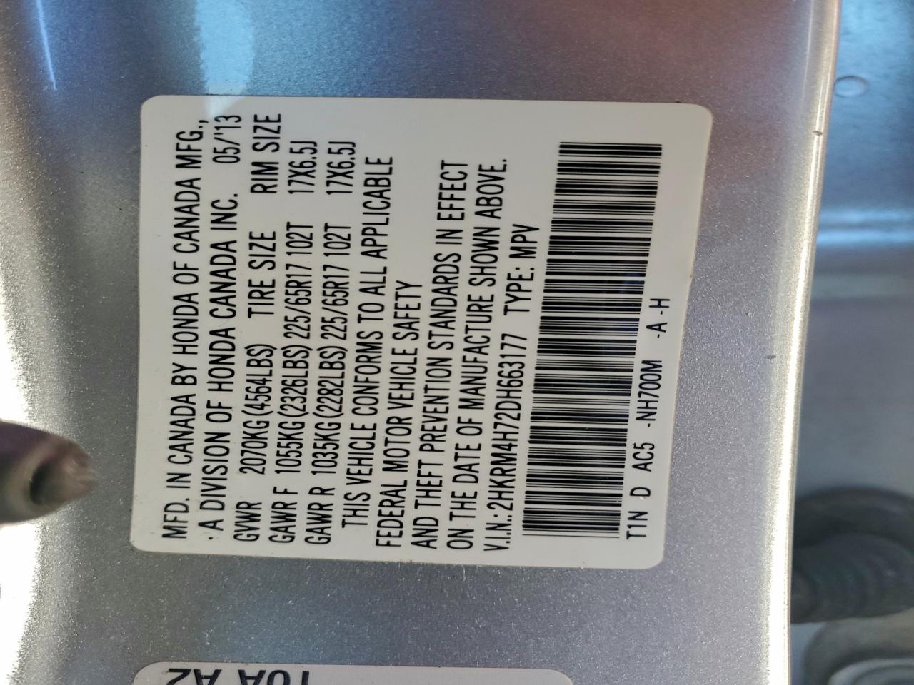 Honda Crv Exl Image 12