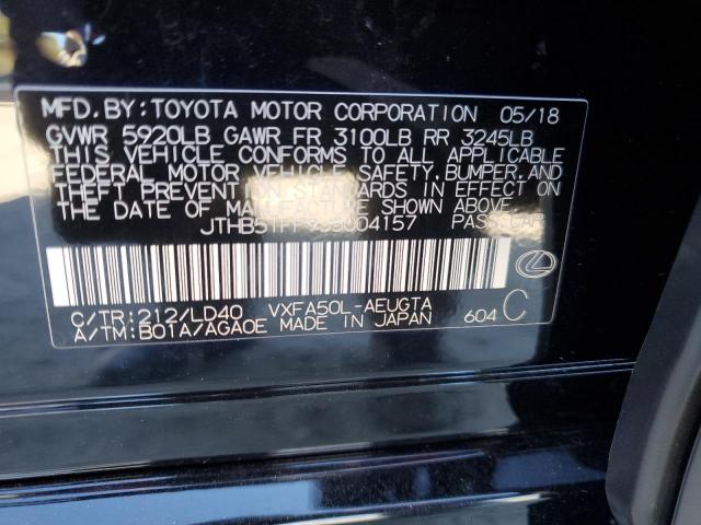 Lexus LS 500 Base Image 9