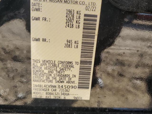 Nissan Altima Sr Image 9