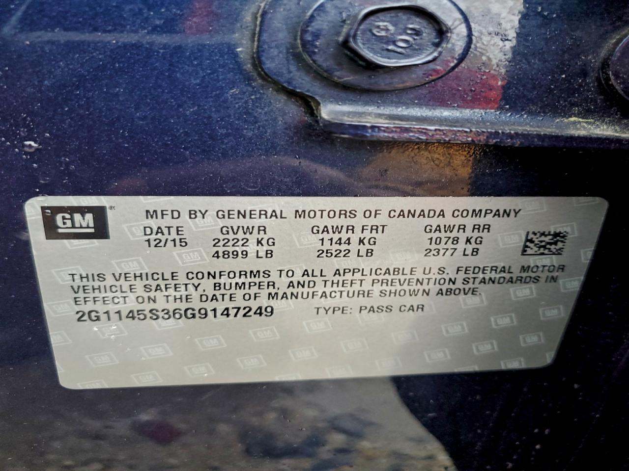 Chevrolet Impala Ltz Image 9