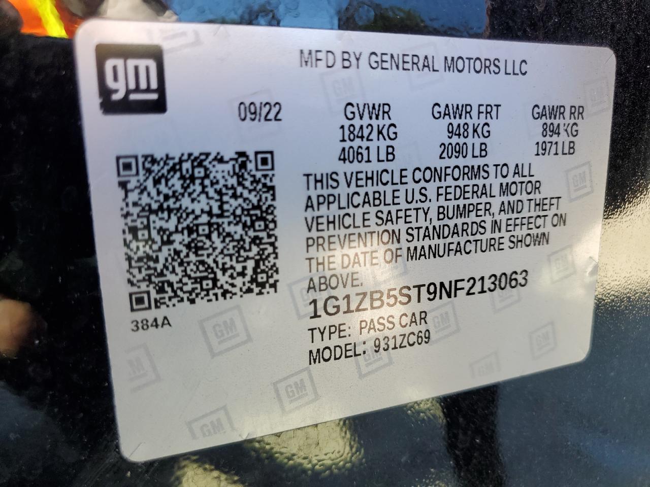 Chevrolet Malibu Ls Image 8