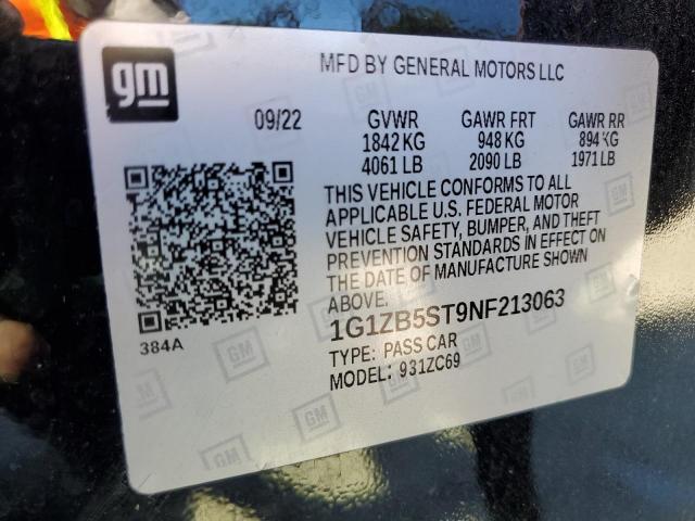 Chevrolet Malibu Ls Image 8