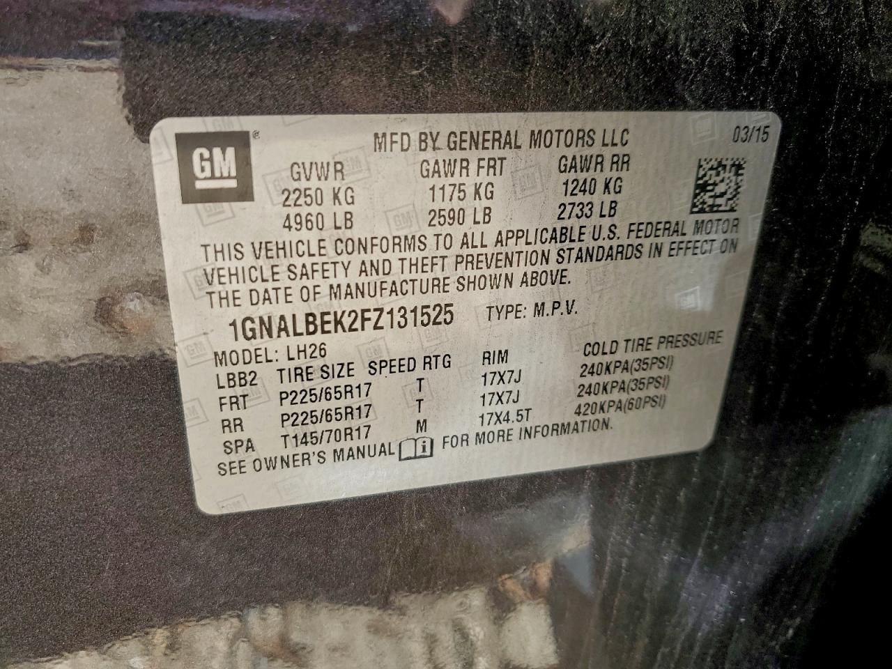 Chevrolet Equinox Lt Image 11