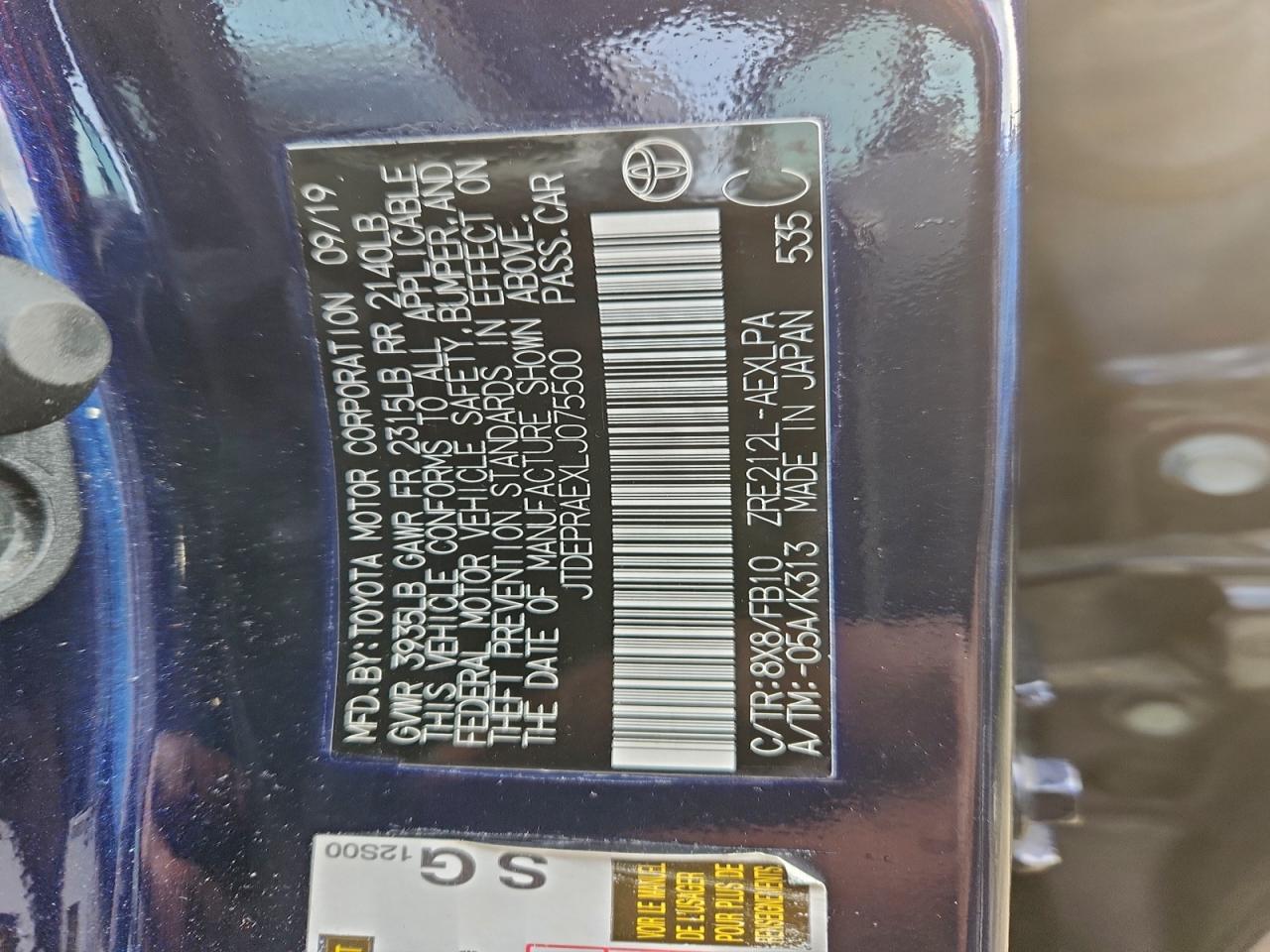 Toyota Corolla Le Image 11