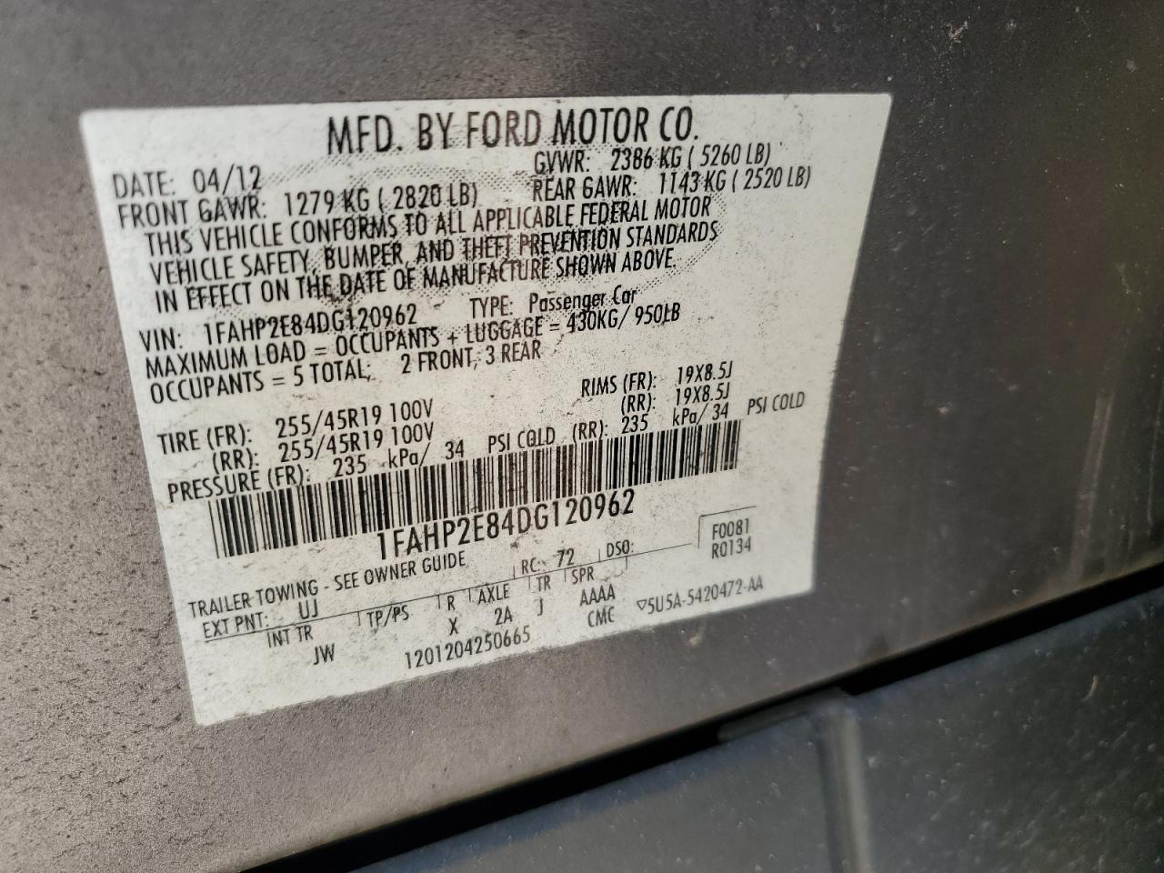 Ford Taurus Sel Image 9