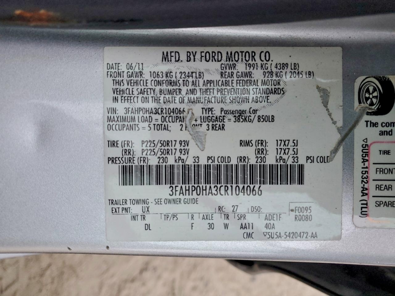 Ford Fusion Se Image 10