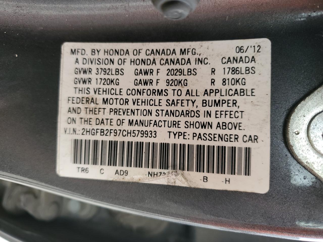 Honda Civic Exl Image 10