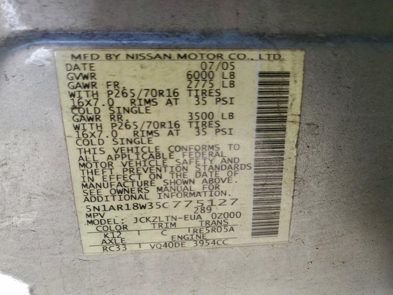 Nissan Pathfinder Le Image 10