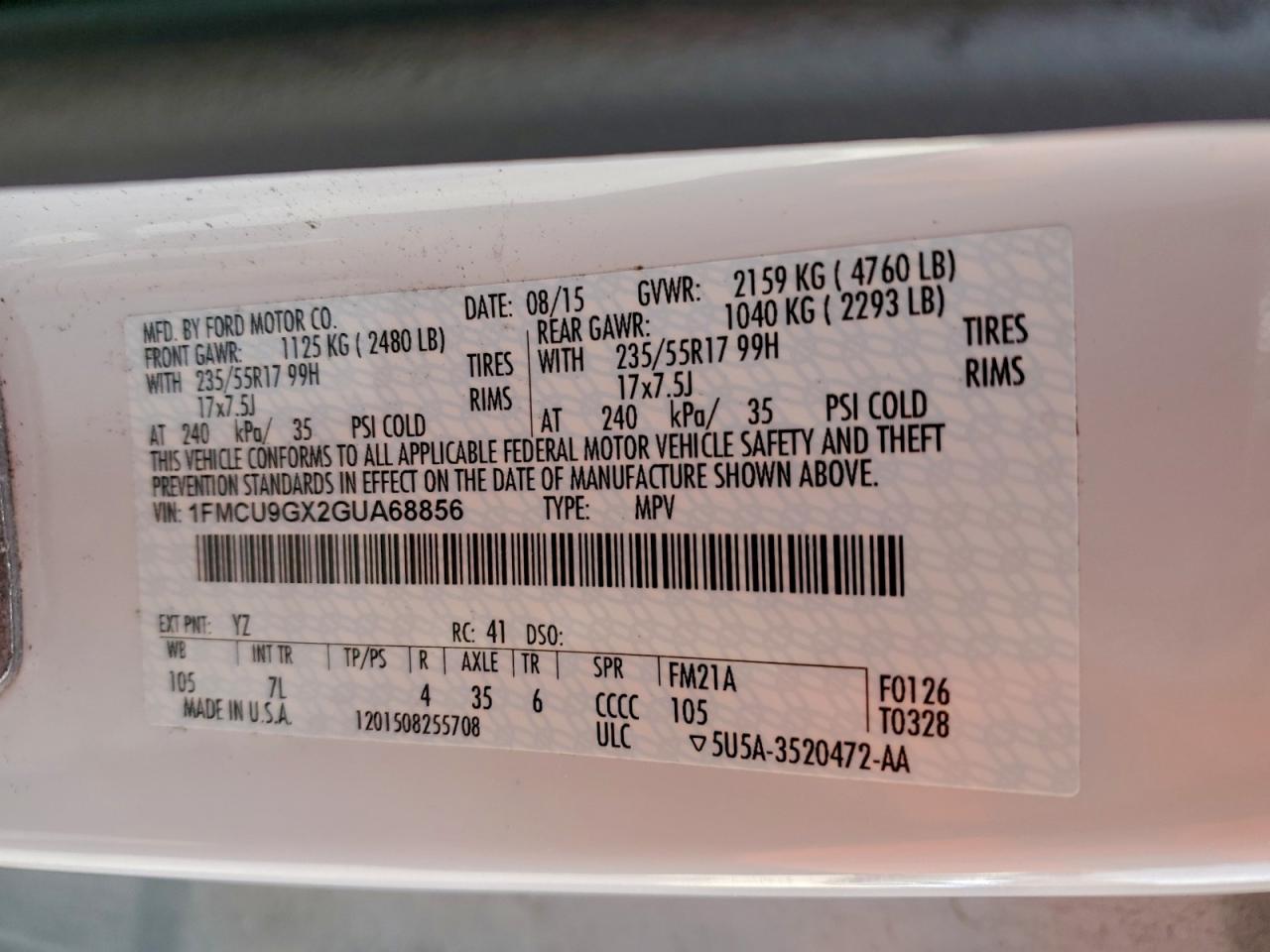 Ford Escape Se Image 8