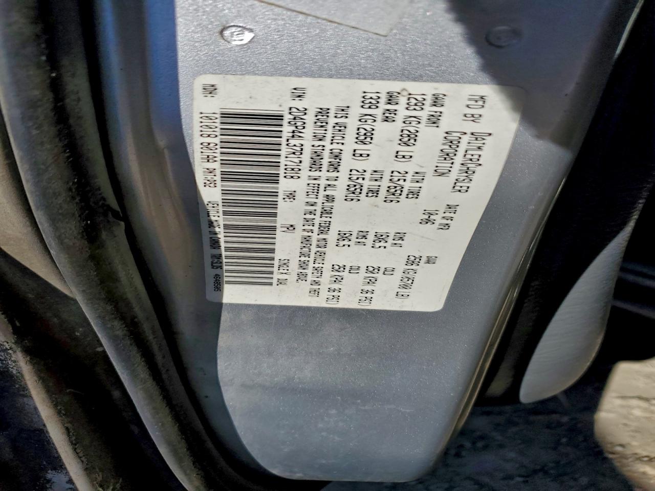 Dodge Caravan Sxt Image 8