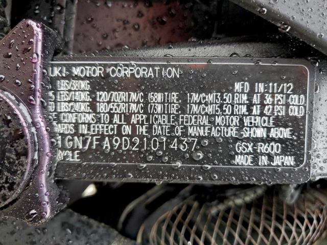 Suzuki Gsxr600 Image 8