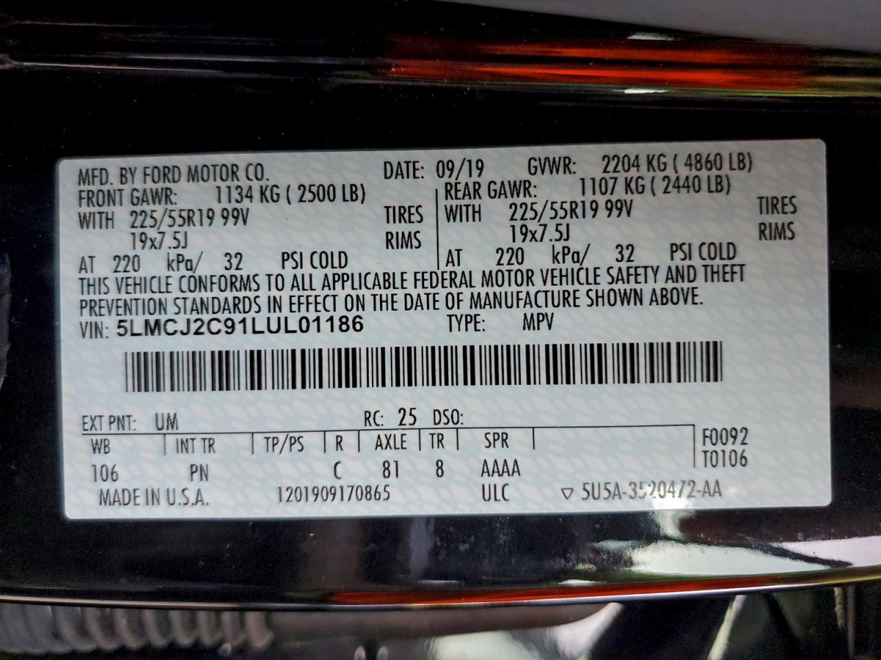 Lincoln Corsair Reserve Image 12