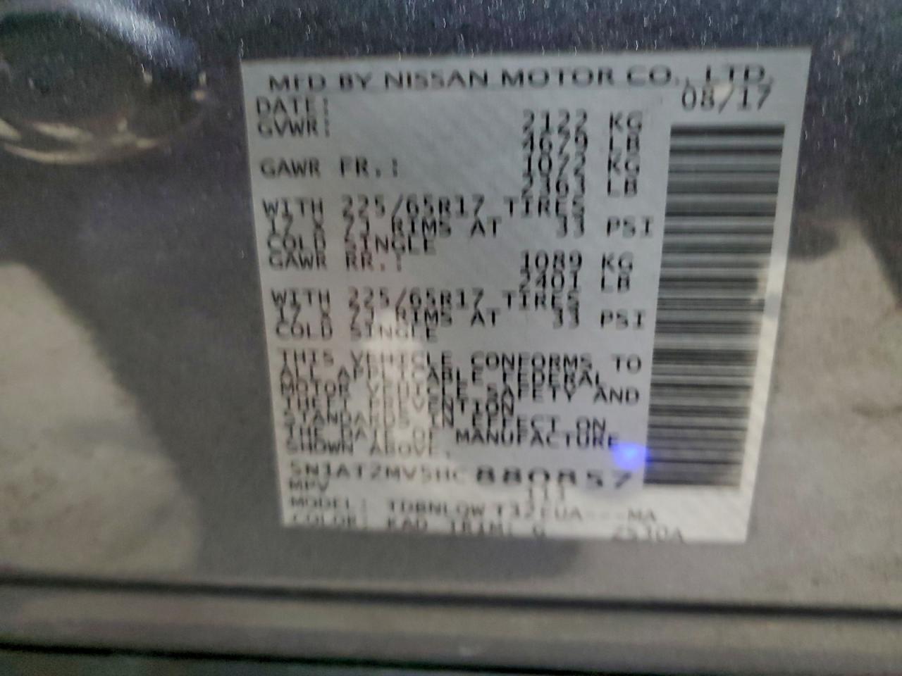 Nissan Rogue Sv Image 12