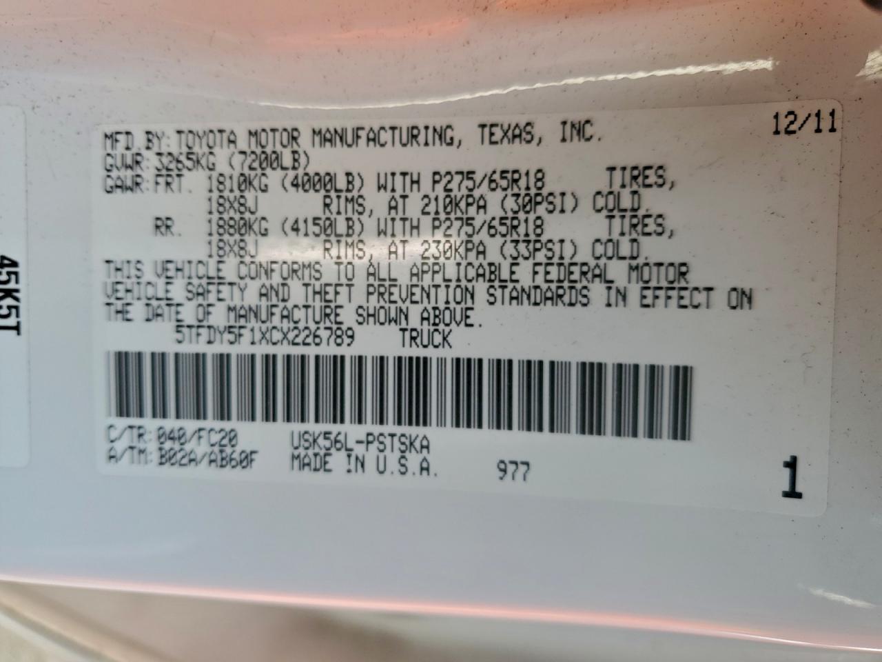 Toyota Tundra Crewmax Sr5 Image 10