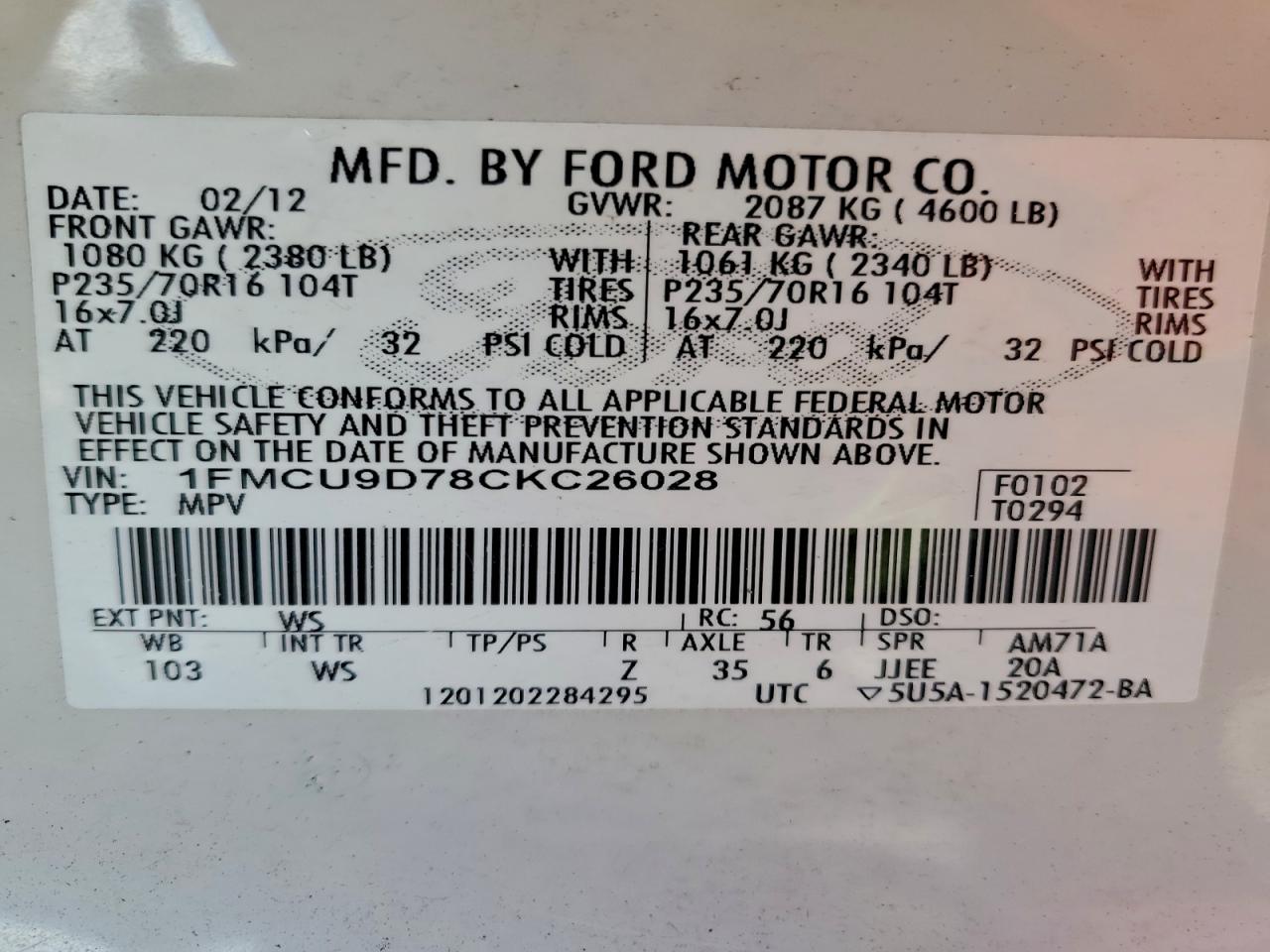 Ford Escape Xlt Image 5