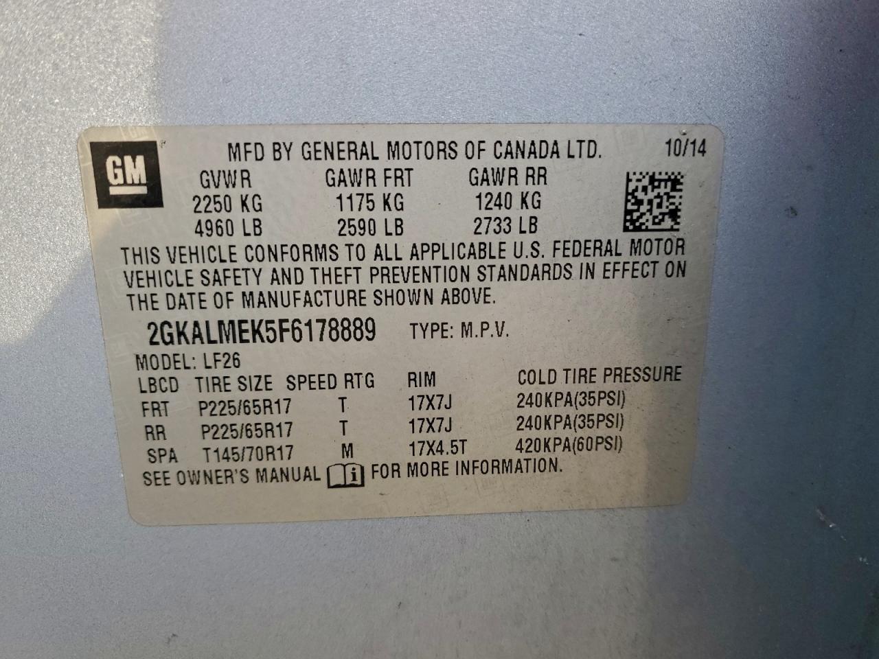 GMC Terrain Sle Image 7