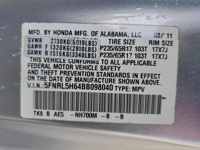 Honda Odyssey Exl Image 3