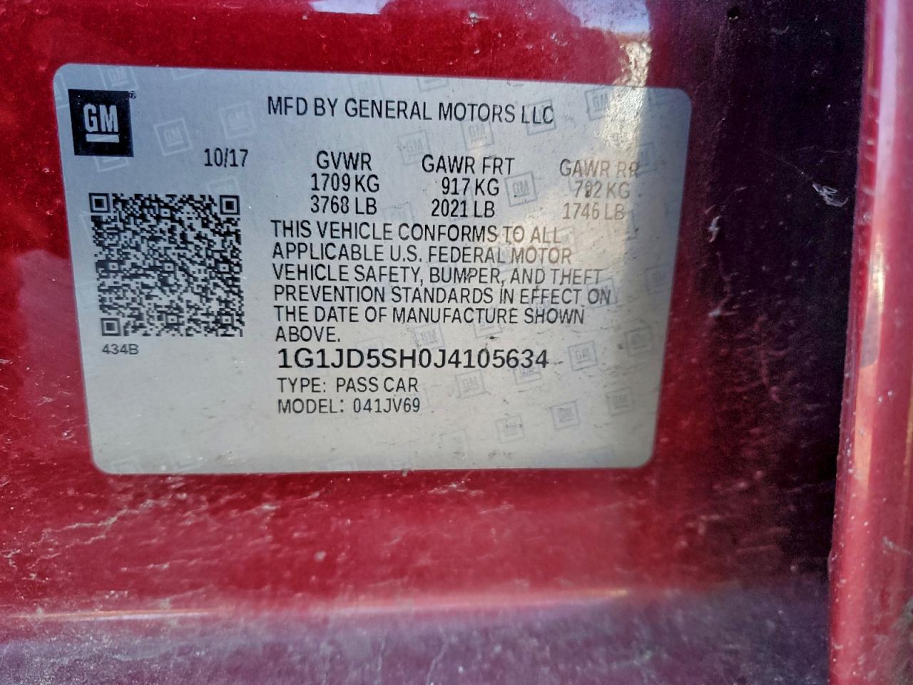 Chevrolet Sonic Lt Image 10