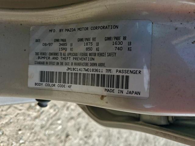 Mazda Protege Dx Image 9